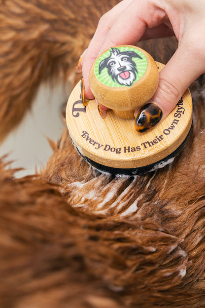 Bamboo Bath Scrubber (SM)