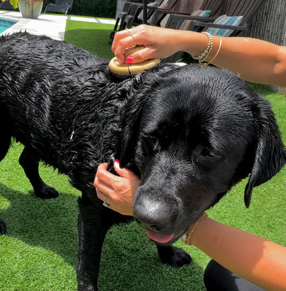 LG Bamboo Bath Scrubber - Lexi