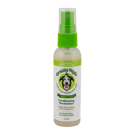 Front of Doggy Style Deodorizing Spray bottle